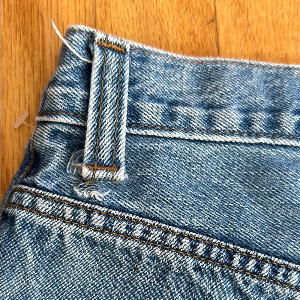 Levi's 505 Blue Jeans cut off shorts - Picture 4 of 5